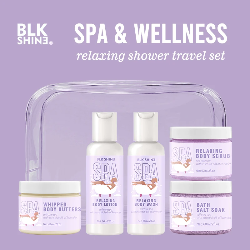 New Care Pampering Gift Set with Bath Accessories and Natural Skincare Products Our Spa Day Kit for Women