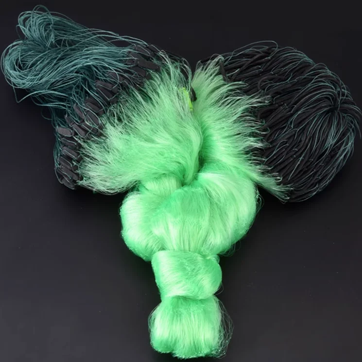 3 layer monofilament gill net with floating fish trap Rede De Pesca nylon net