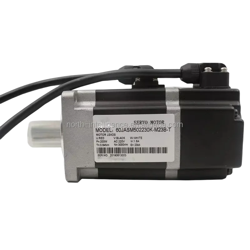 60JASM502230K-M23B-T 220V 200W 3000RMP 20BIT servomotor для продажи