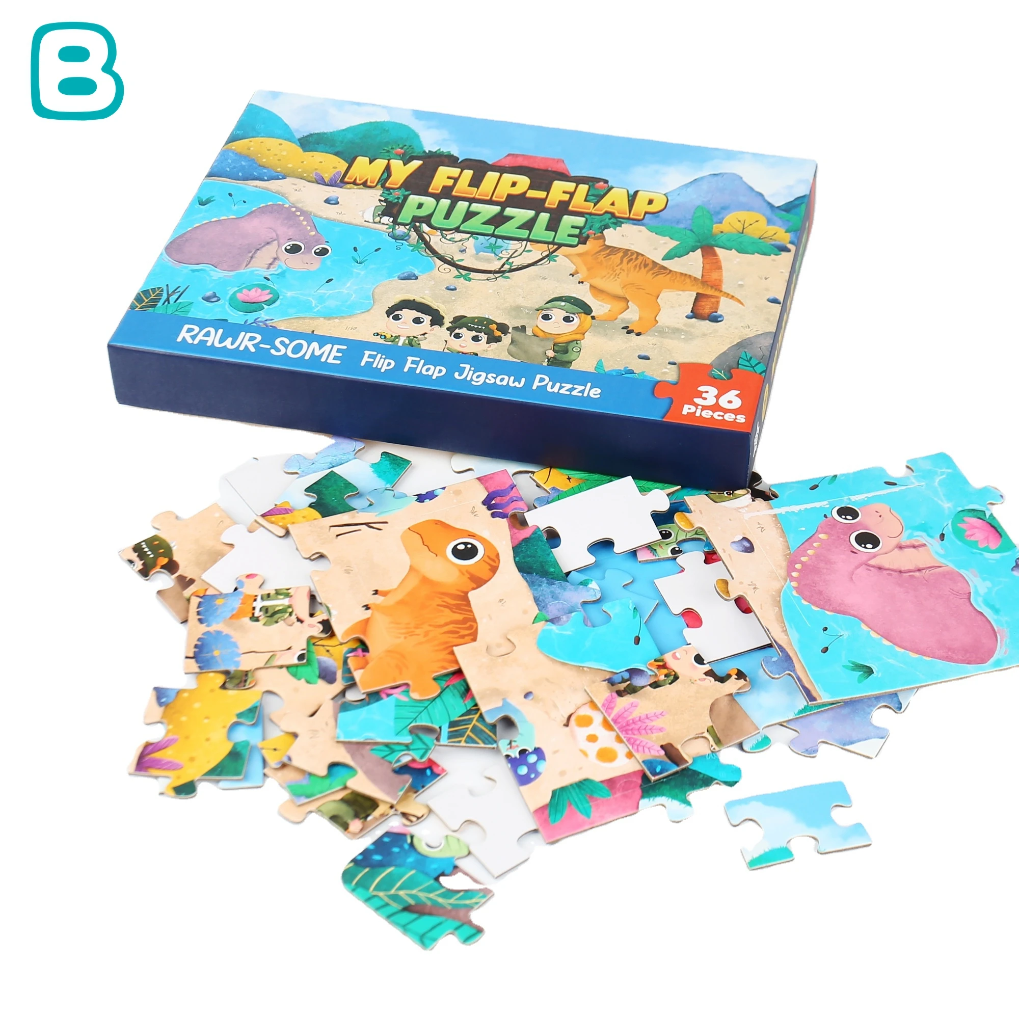 Custom Board Game Hot Sales Puzzles DIY Creative Educational 3d Wooden Jigsaw Puzzles for Family Children Kids