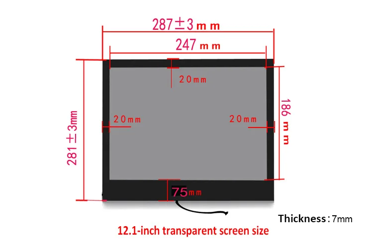 New Products 2020 Available Splicing Transparent Lcd Video Wall Display Box Screen.