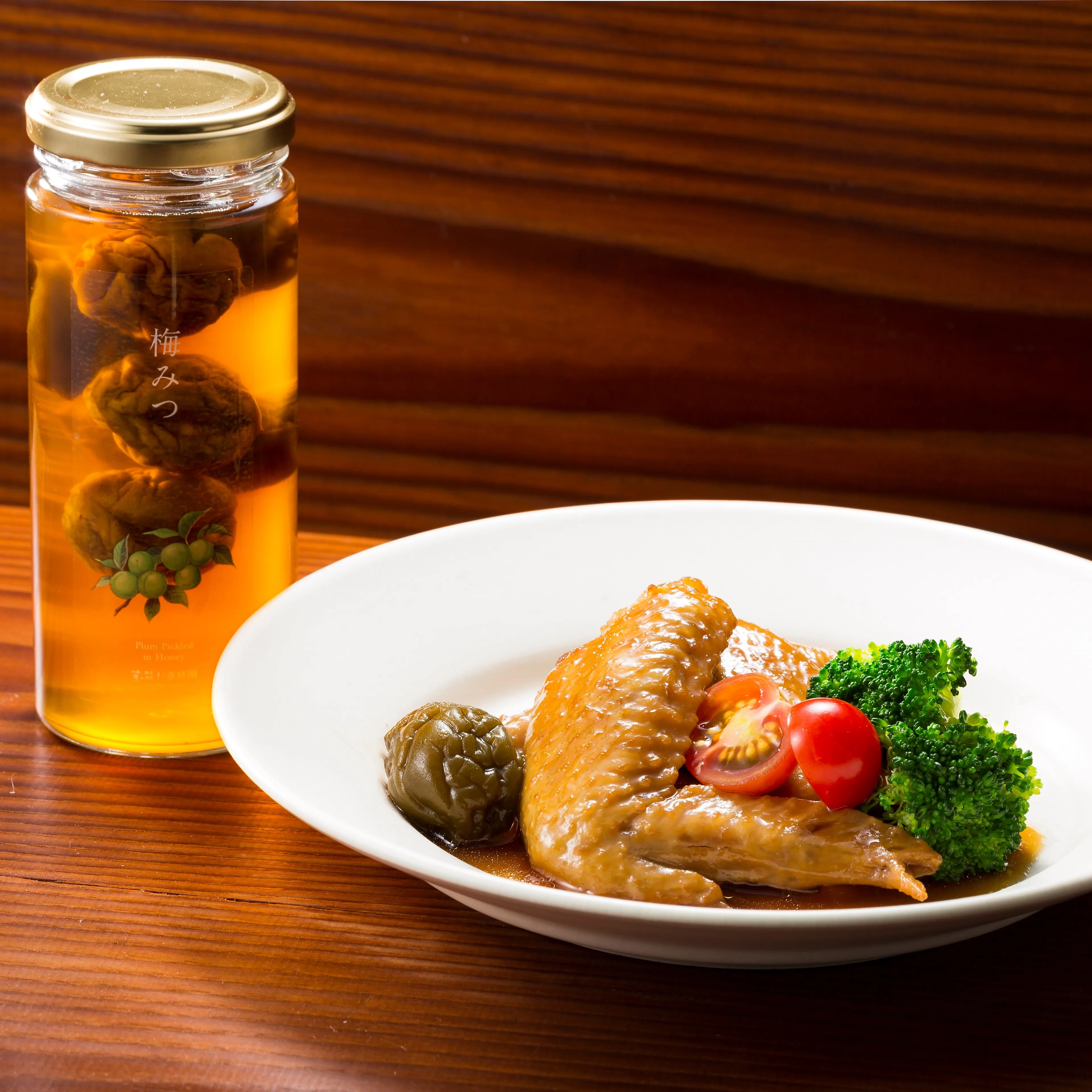 Alkaline extract luxury glass bee price natural honey raw pickled plum