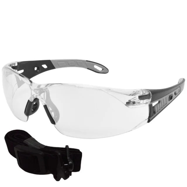 Professional Laboratory Eye Protection PC Frame Lightweight Safety Eyewear With Custom Service