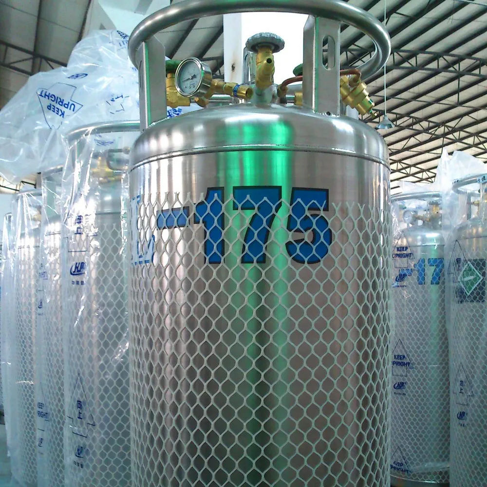 2.3Mpa Dewar Cryogenic Gas Cylinder for Liquid Oxygen Nitrogen Argon CO2