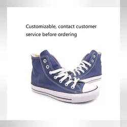 High Top Canvas Shoes Lovers Shoes Simplicity Trendy Shoes for Students