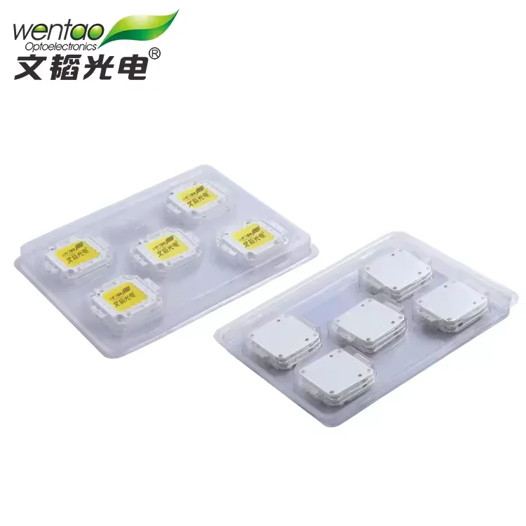 two colors cob 50w 100w led chip high power led beads for led repair for street lamp