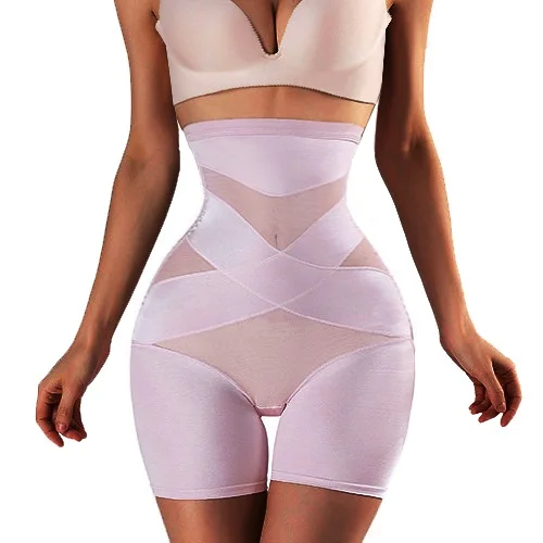 Women High Waist Trainer Body Shaper Panties Tummy Belly Control Body Slimming Compression Leggings Shaper
