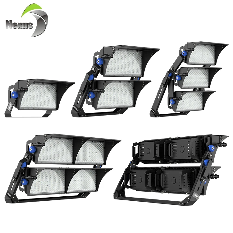 High Wattage Heat Resistant Mobilization Flood 500 1000 1500 2000 W Waterproof Ip65 High Mast Light Lighting Stadium