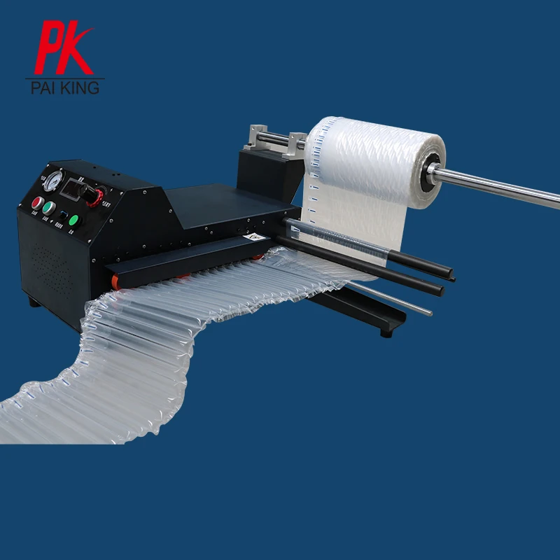 750ml Red wine Air column Balloon Inflatable packaging Roll film falling protection Buffer Bubble fruit olive oil cup bottle