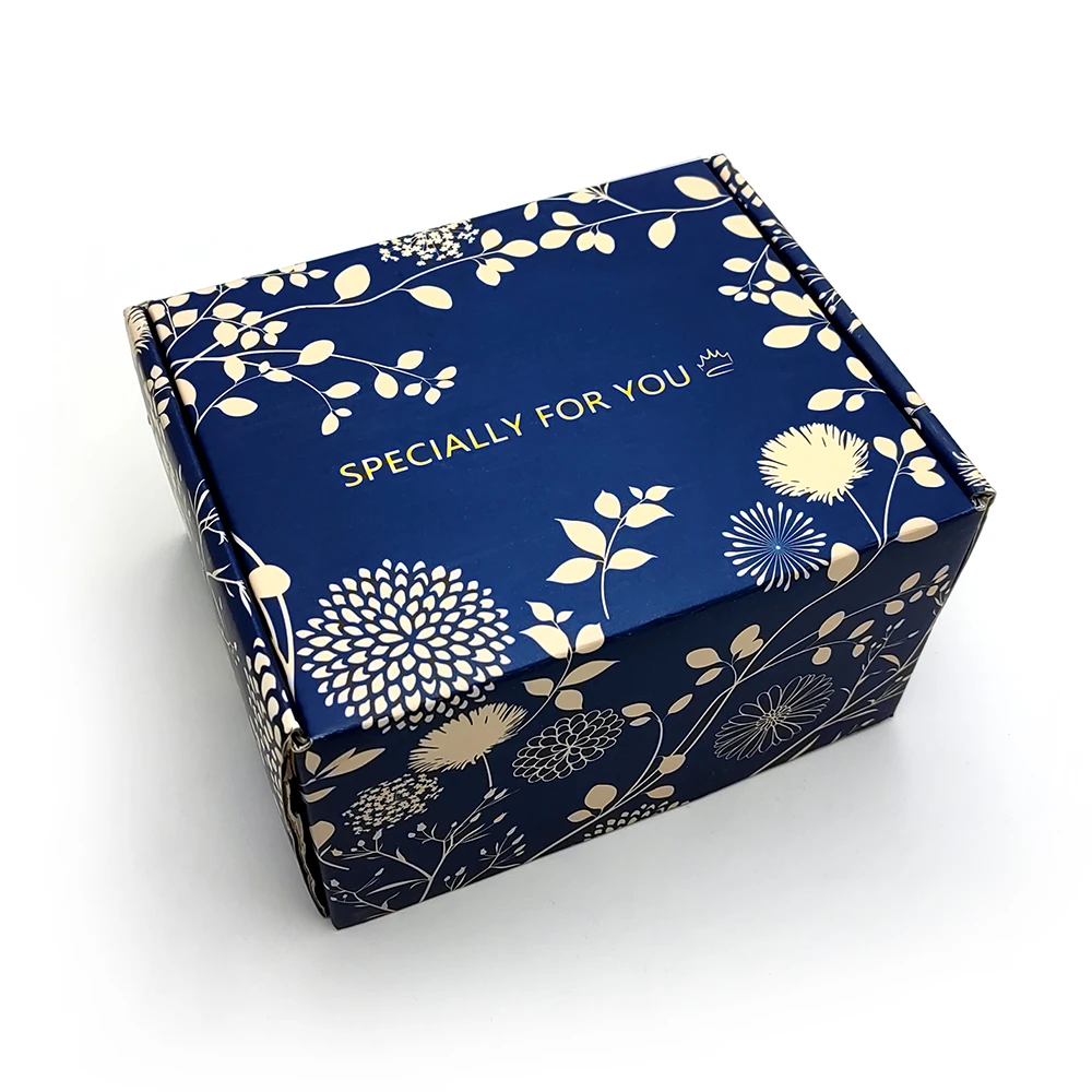 Custom Logo Shoe Clothing Black Cardboard Mailer Box Mailing Shipping Corrugated Paper Boxes Packaging For Small Business
