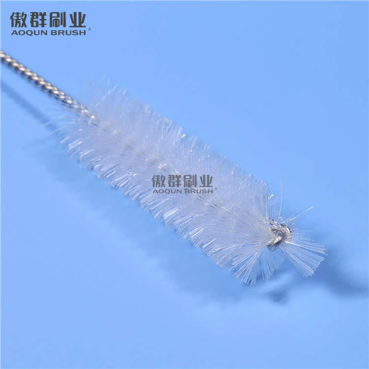 Universal Respirator Hose Tube Stainless Steel Wired Clean Brush CPAP Hose Cleaning Brush