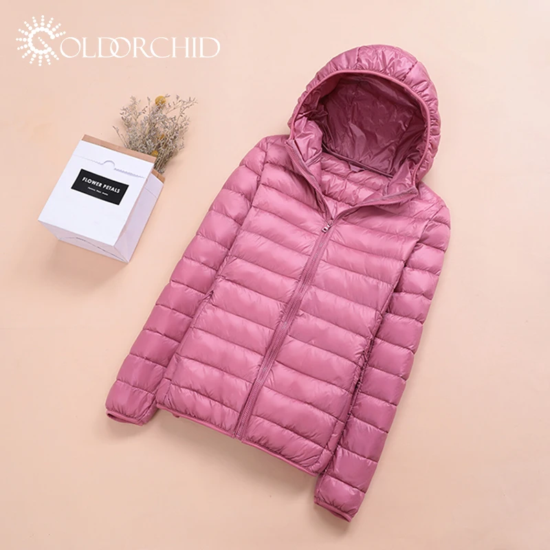 High Quality Outdoor Lightweight Winter Duck Down Jacket For Women