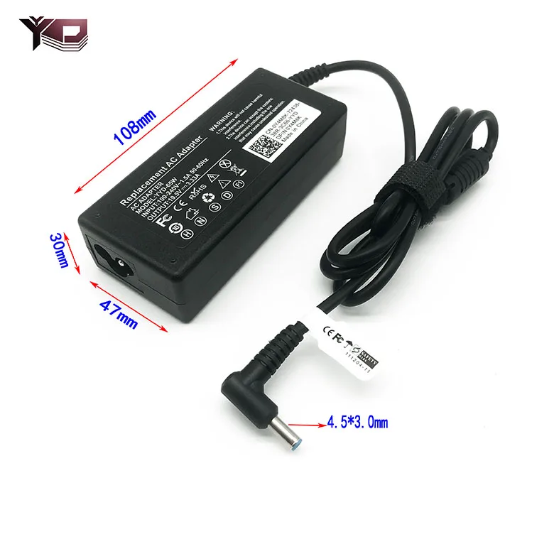 
19V3.33A AC DC Power 65W Laptop Adapter For HP Charger 