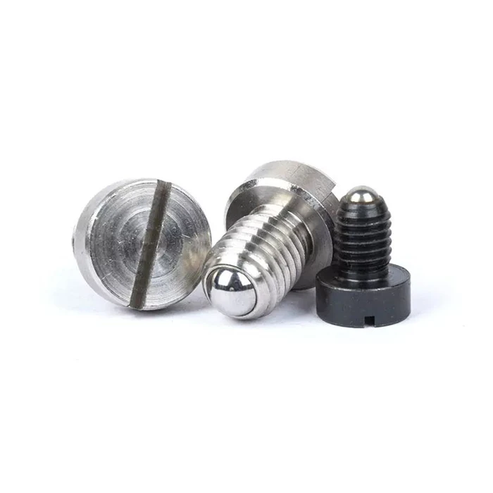 ball clamping bolt with hexagon socket/slot  steel/plastic ball set screws