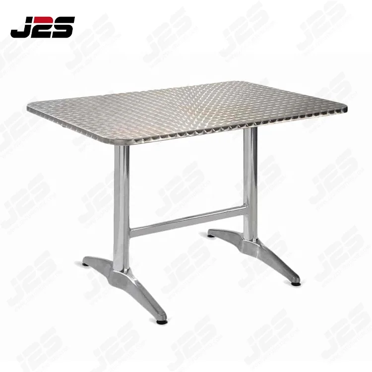 Factory price Restaurant Industrial vintage rural style metal rectangle table cafe chair used restaurant furniture