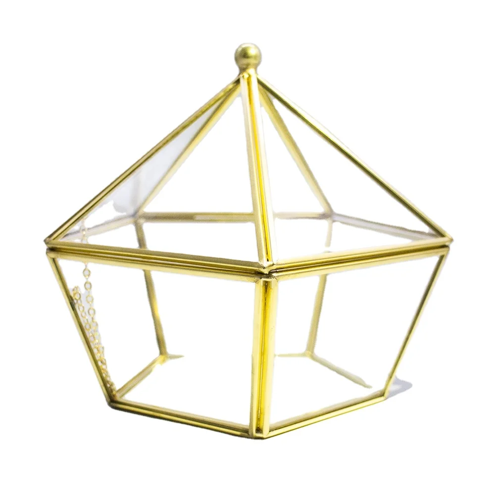 Terrario Caixas 2019 Hot Sale Candy Gifts Favor Invitation Card Box Reception Wedding Decoration Cajas Table Ornament