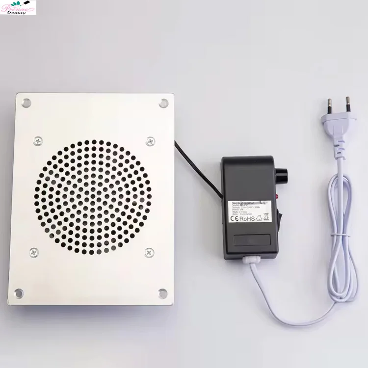 Nail Art Tool Nail Dust Collector Suction Machine Strong Vacuum Cleaner For Nail Table