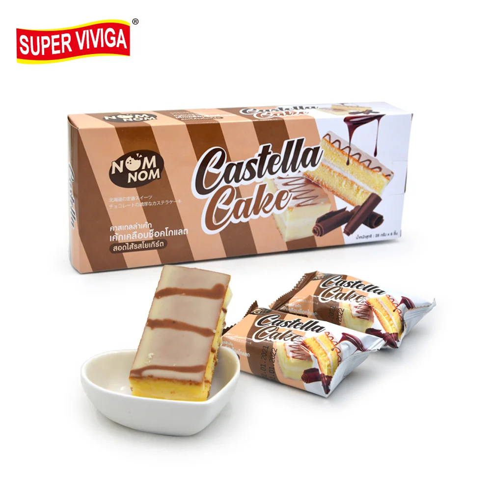 High Quality Box Pack Chocolate Coated Cake