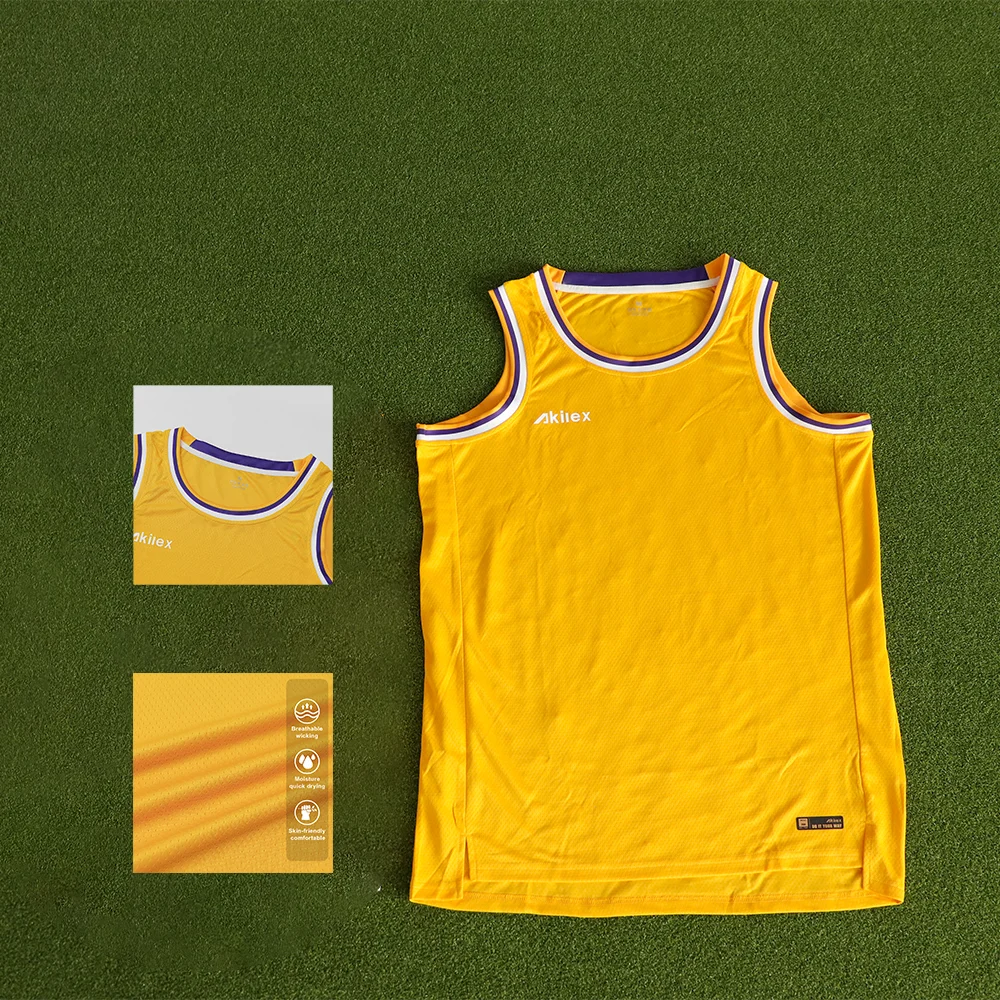 Akilex teamwear Personalized Wholesale Custom Basketball Jerseys Training Wear Basketball Shirt Tank  basketball shirts