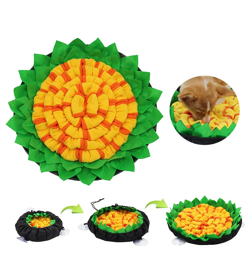  Manufacturers wholesale pet dog toys snuffle mat feeding slow food anti-choking for