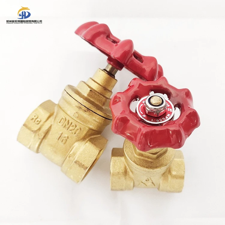 2 Inch Manual Water Valve Female Thread Long Body Non-rising Stem Copper/Brass Gate Valve