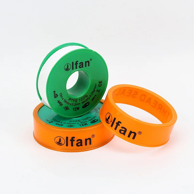 IFAN Free Sample High Temperature Water Pipe 100% Ptfe Thread Seal Tape for Used in Pipe
