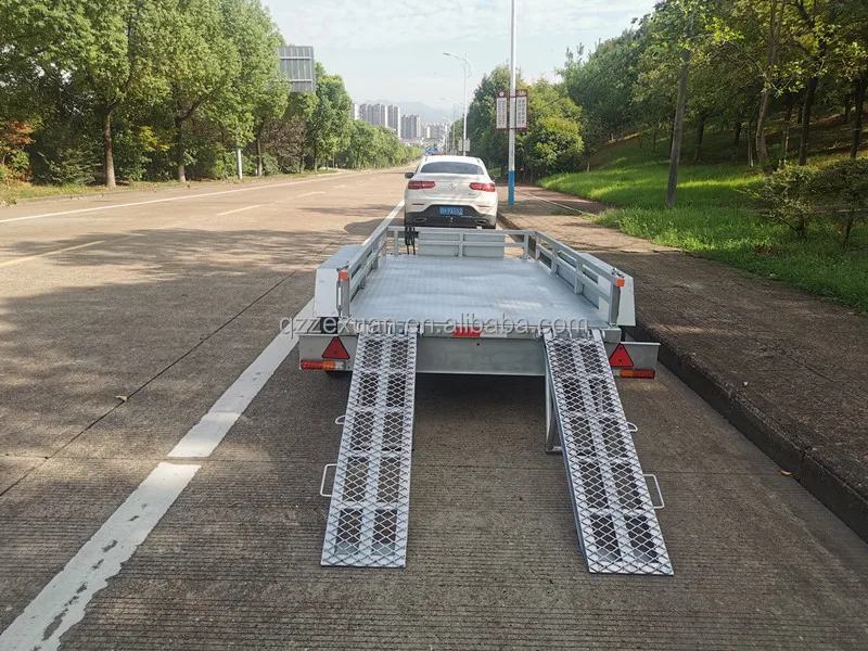 Tandem Trailer Small Mini Excavator Car Trailer