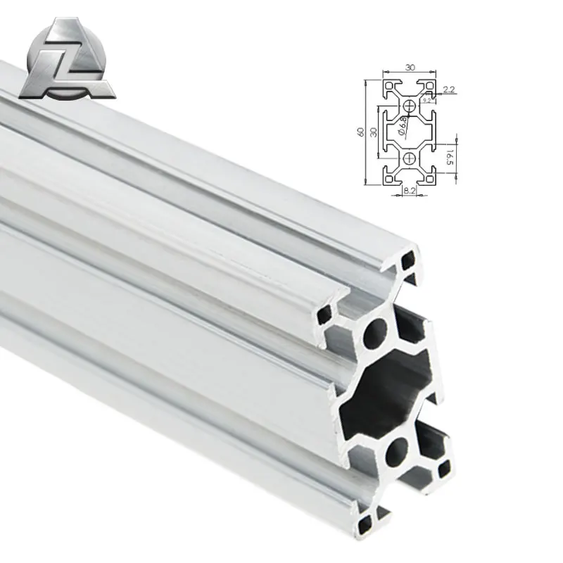 CNC China manufacturer easy to operate machine frame alloy t slot large production aluminum profile
