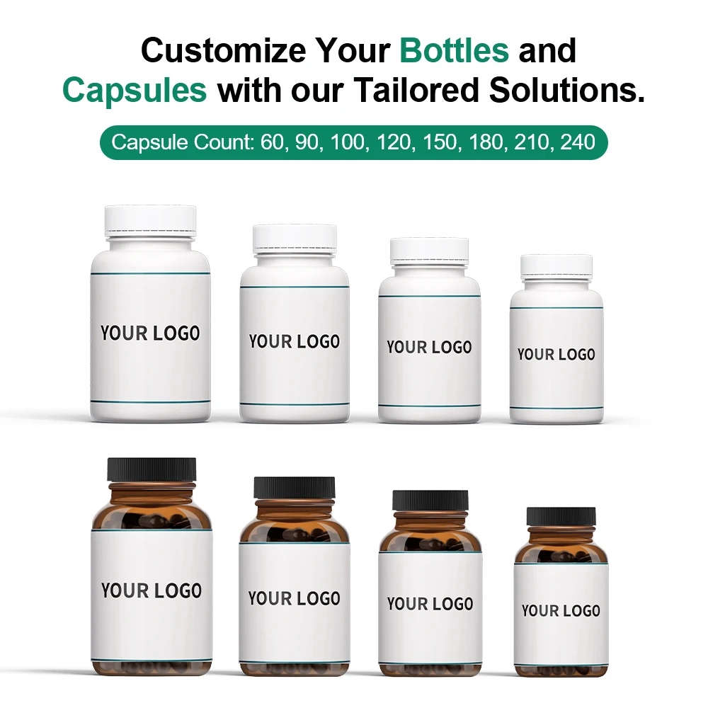 OEM Private Label Supports Energy Supplement -  Herbal Mushroom Capsules with Oyster Extract