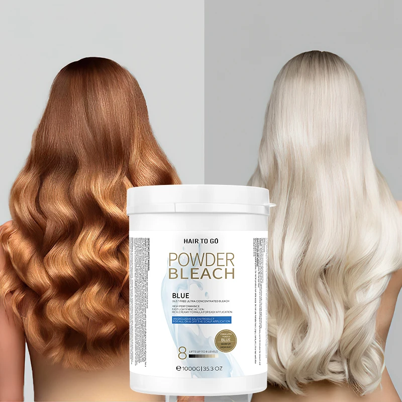 Salon Professional Custom OEM/ODM High Quality Up To 9 Levels Quick Hair Bleach Dust Free Ash Hair Bleaching Powder