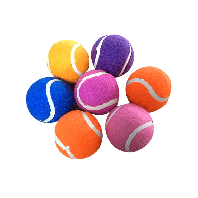 Tennis Training Balls Customized Logo Dog Balls Tennis Toys Pet Tennis Ball With Logo