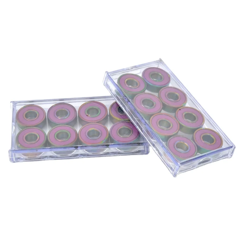  High precision ball bearing 608 for skateboard 608-2rs colorful