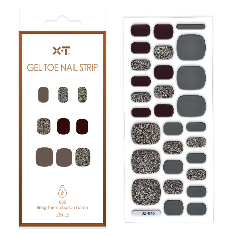 High Quality Wholesale Price OEM/ODM Short Toe Nail False Artificial Press On Toe Nails