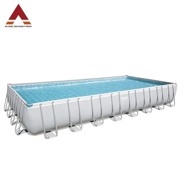 High performance lower price family metal frame water pool for swimming kids and adult and pets using