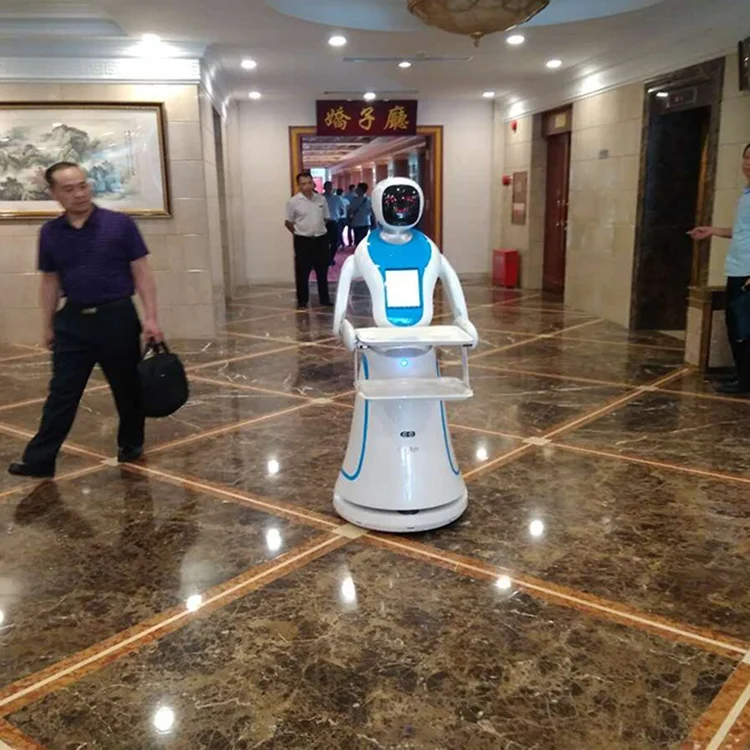 China manufacturer top quality bottom price delivery smart interactive robot waiter