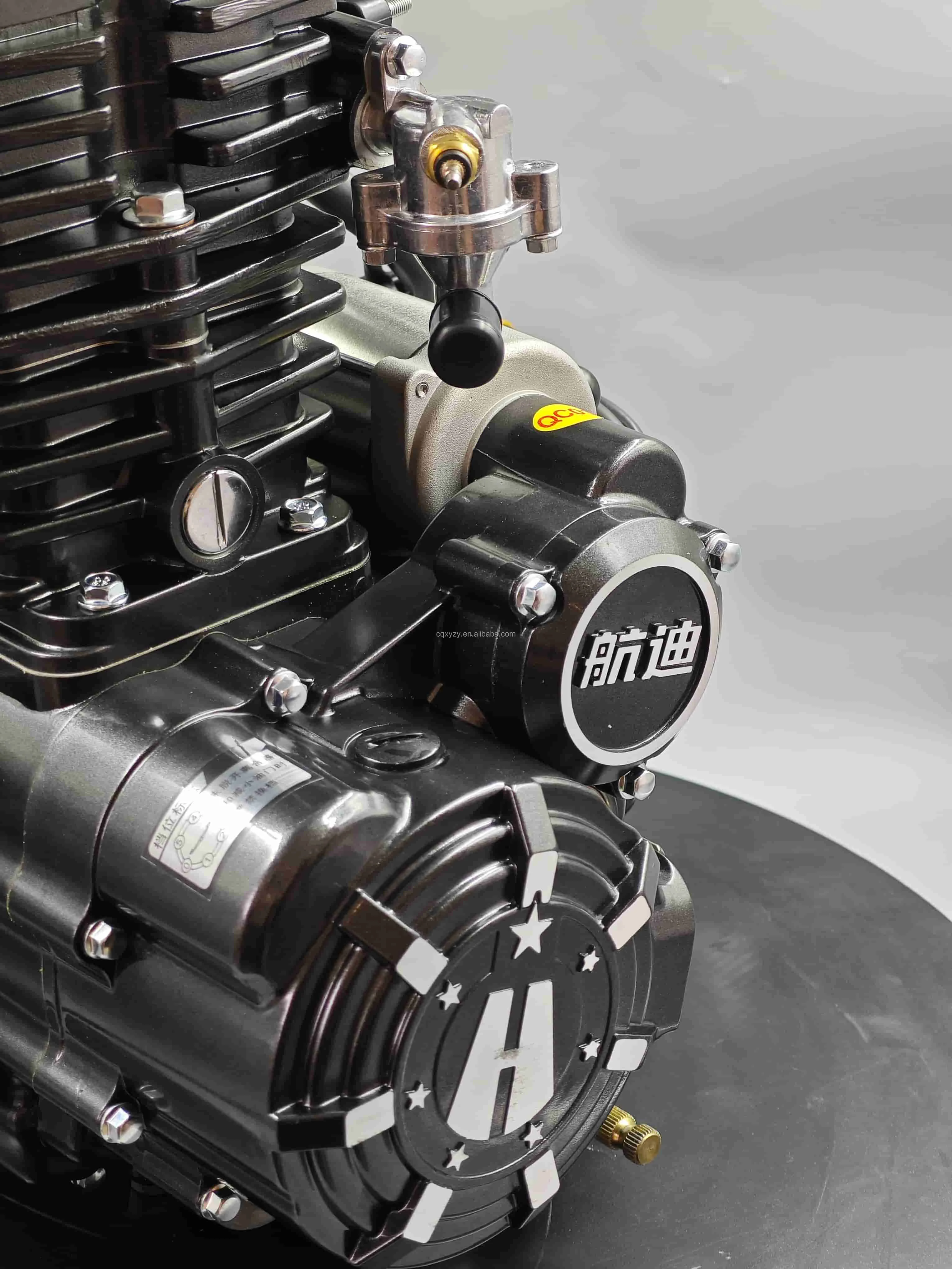 Zonsen Loncin CG175 175cc Vertical Single Cylinder Water Cooled Engine for Tricycle, Motorcycle, ATV Parts