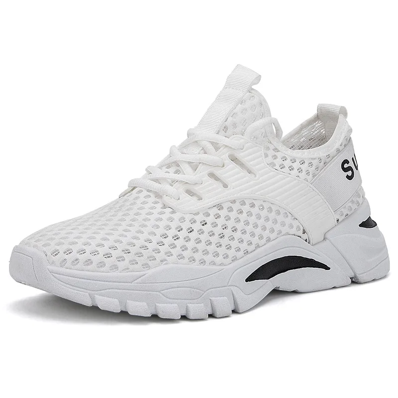 2021 Hot Sale Casual Trendy Light Wight Men Breathable Comfortable Mesh All-Match Non-Slip Sports Running Shoes