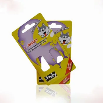 Pet cat toys packaging backer card printing of paper business card