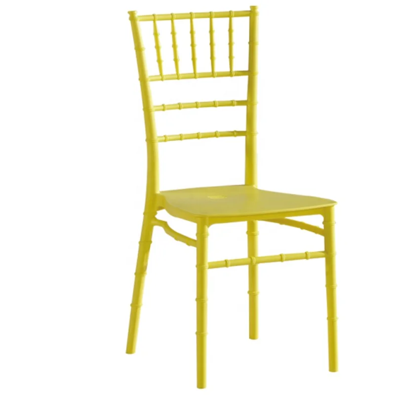Hot products bamboo shape chair high elastic stable resistant to fall dining wedding party chair
