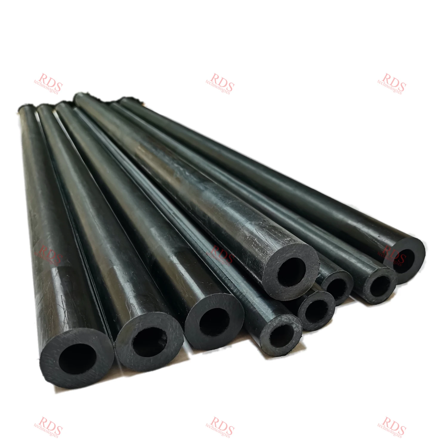 Black Color Phenolic Cotton Tube Bakelite Rod Black Phenolic Rod