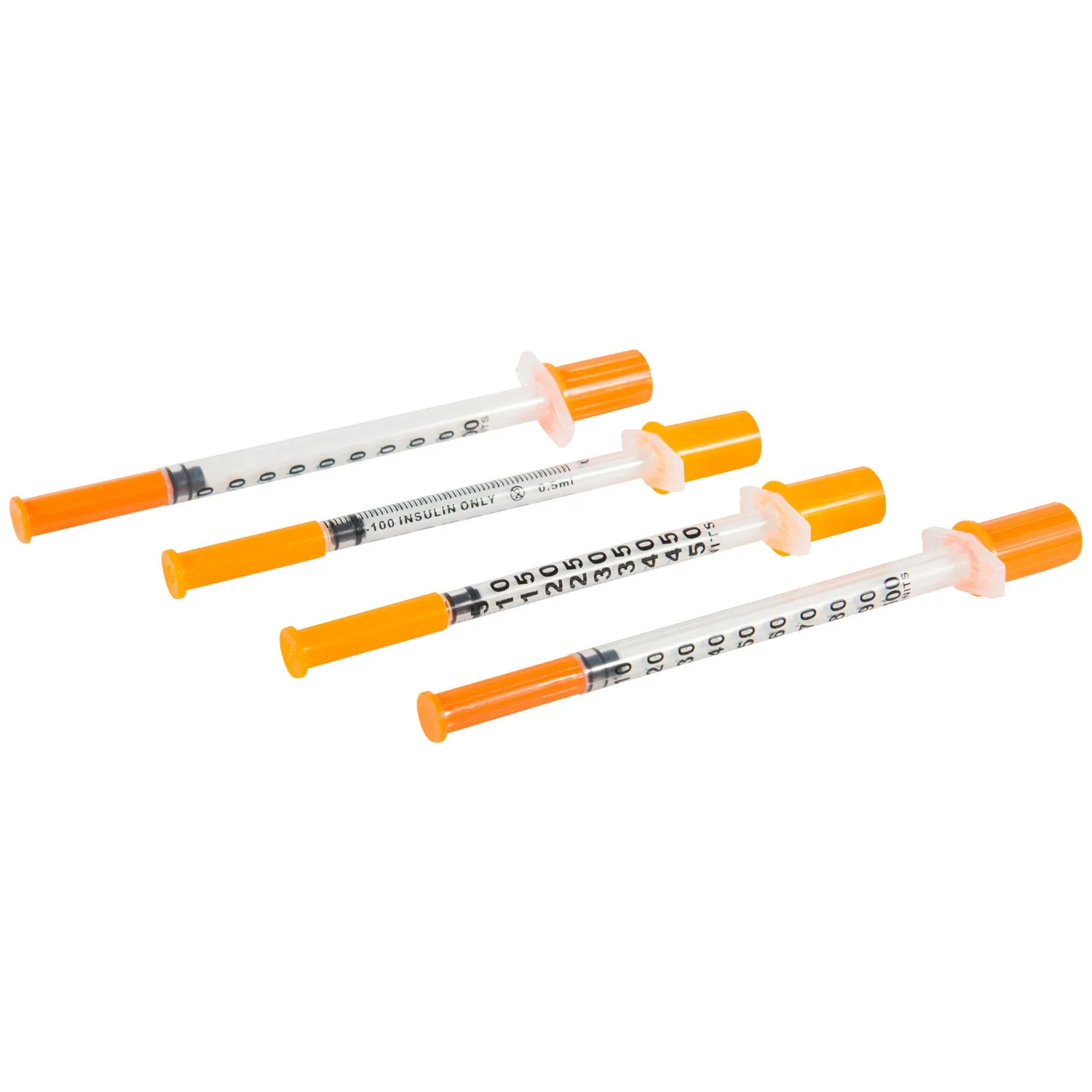 
High Transparent Medical Grade Disposable Insulin Syringes 0.3~1ML Disposable Insulin Syringe Disposable Medical Insulin Syringe 