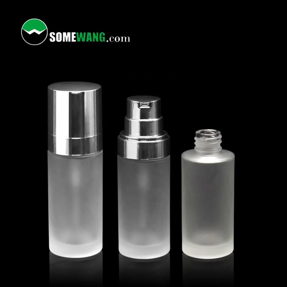 SOMEWANG BV Approved Free Sample 30ml fancy cosmetic glass bottles luxury serum bottle