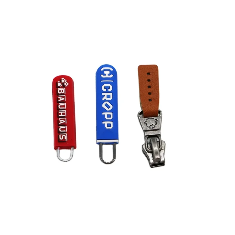 Wholesale bulk Custom rubber zipper pull for sport clothing,rubber zipper puller for sport shoes,zip puller with cord
