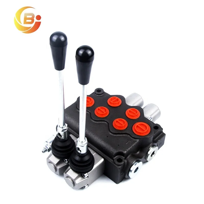 Junbao 70L/M Flow Rate SD11 Hydraulic Lever Monoblock Directional Manual Control Valve