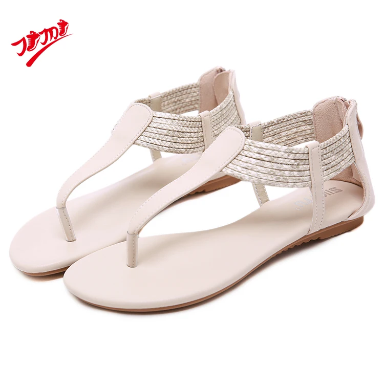 
Jama Supply Ladies Sandals Flat Women Sandals Lady Shoes Flats Casual Shoes 