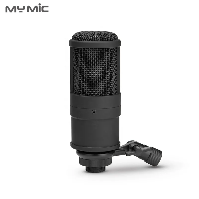 MY MIC P200 Condenser Microphone Studio Recording Handheld Wired Professional Mic for computer voice Record Youtube Padcasting