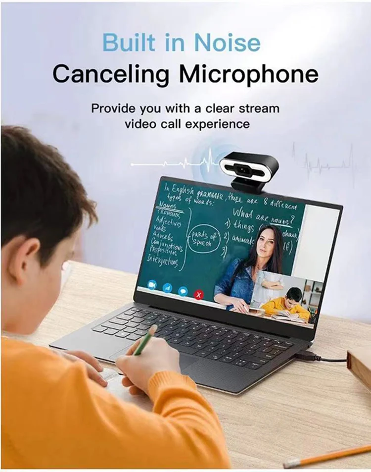 Brand new mic for webcam 1080p 14 inch pc high front camera with low price