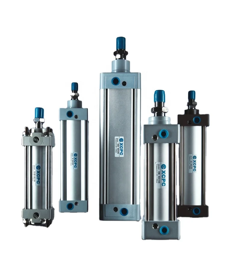China Manufacturer Dustproof SC 100 bore Standard Double Acting Air Pneumatic Piston Cylinders