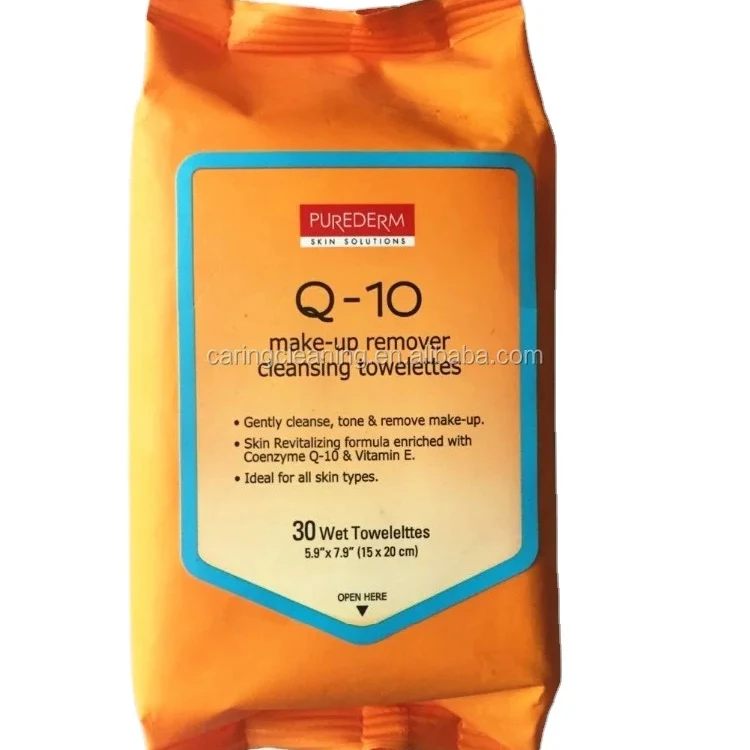 CoQ10 facial wipes anti-Aging Face wipes