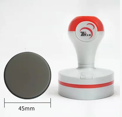 red stamp with 4mm and foam  TH flash stamp /photosensitive stamp
